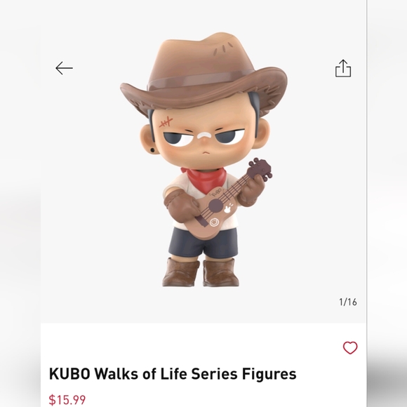 Kubo Walks Of Life Cowboy - Picture 1 of 1